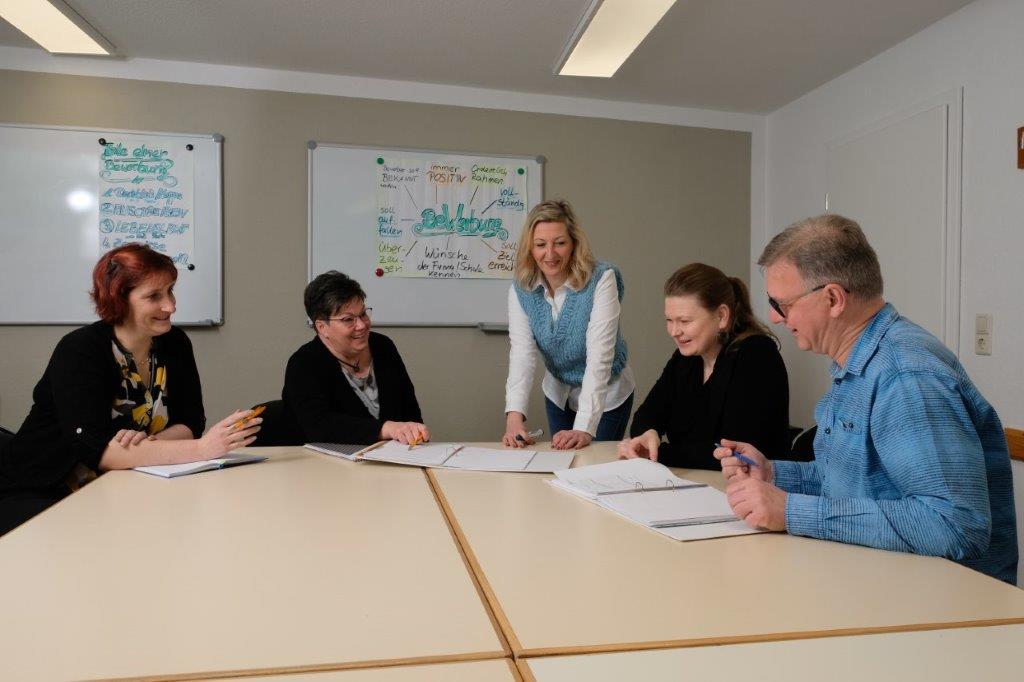 Teamfoto Berufseinstiegsbegleiter